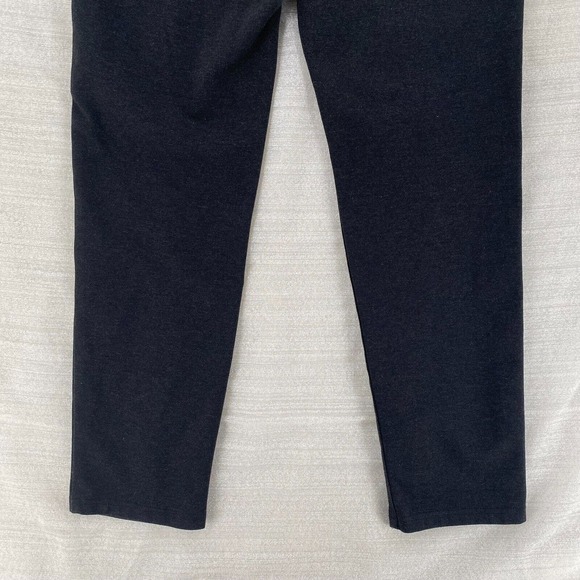 Chicos Pants Womens 1.5 (10 SHORT) Black‎ Skinny Trousers Dress Casual Knit - Picture 5 of 11